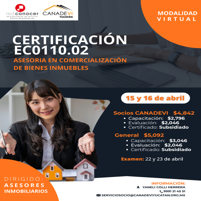 EC0110.02 Asesoría en Comercialización de Bienes Inmuebles