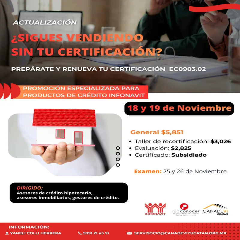 EC0903.02 (Actualización) Promoción Especializada para productos de crédito INFONAVIT